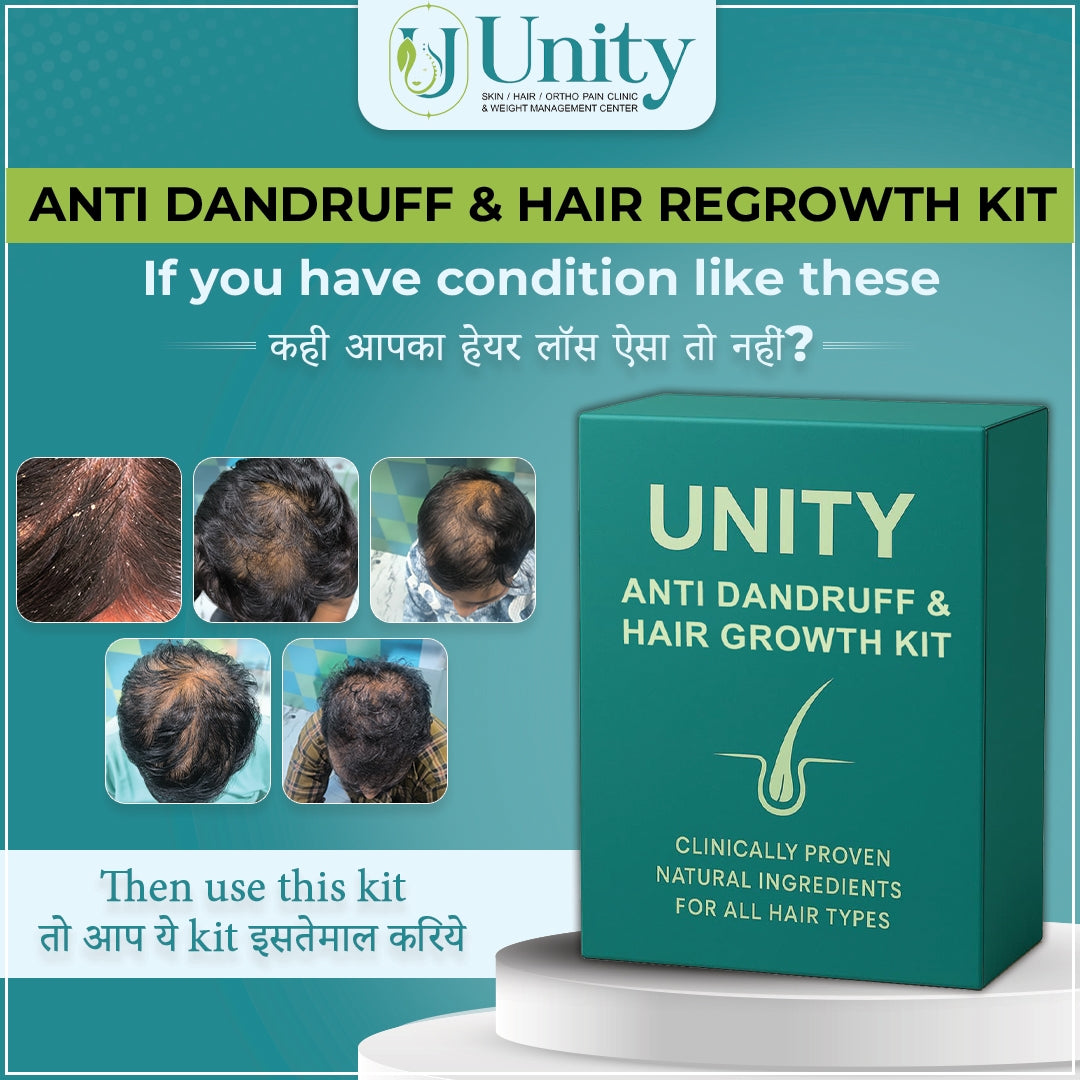 Anti Dandruff + Hair Growth Kit Box