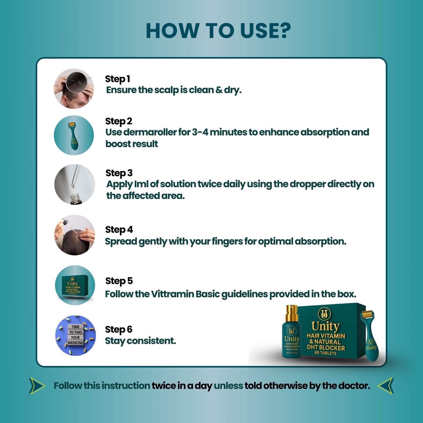 Deep Hair Line & Anti Hair Fall Kit Box