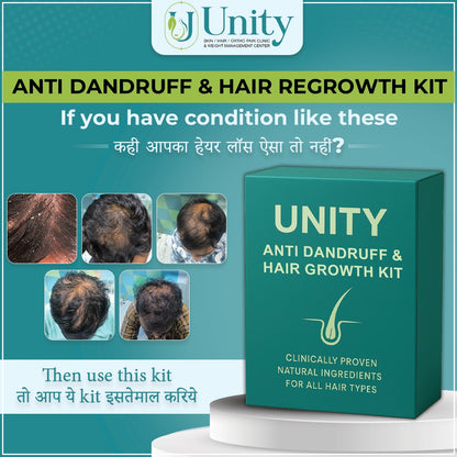 Anti Dandruff + Hair Growth Kit Box